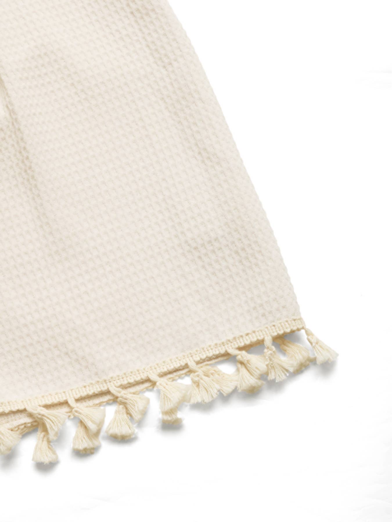 (M Jumpsuit) Sexy Suspender Tie Waffle Lace-Up Tassel Jumpsuit (M-TWR10)