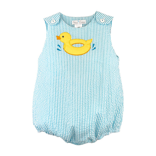FINAL SALE -  Duck Applique Sunsuit