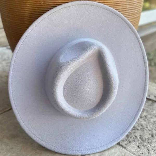 (Accessories) Vegan Felt Rancher Hat #A-RHI