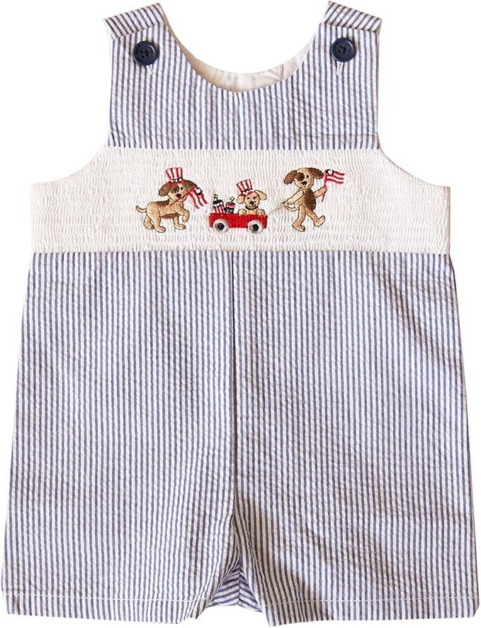 (Boys) Smocked Shortall (K-BS36)