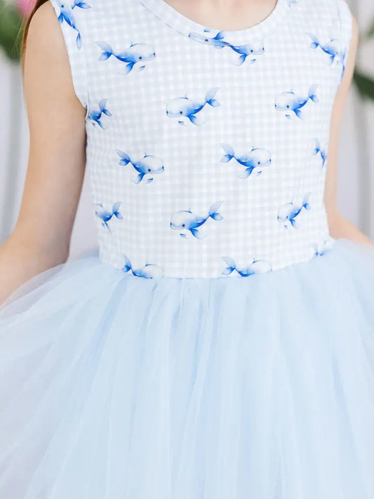 FINAL SALE -  Whaley Cute Tank Tutu Dress (K-WTD12)