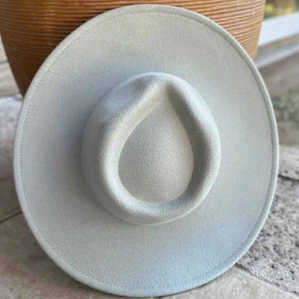 (Accessories) Vegan Felt Rancher Hat #A-RHI