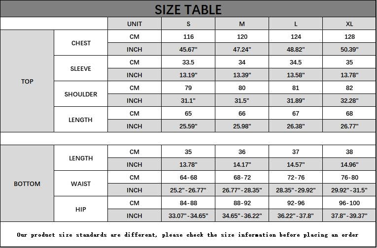 (M Short Set) V-NECK LANTERN SLEEVE SHORTS SET (M-VNS08)