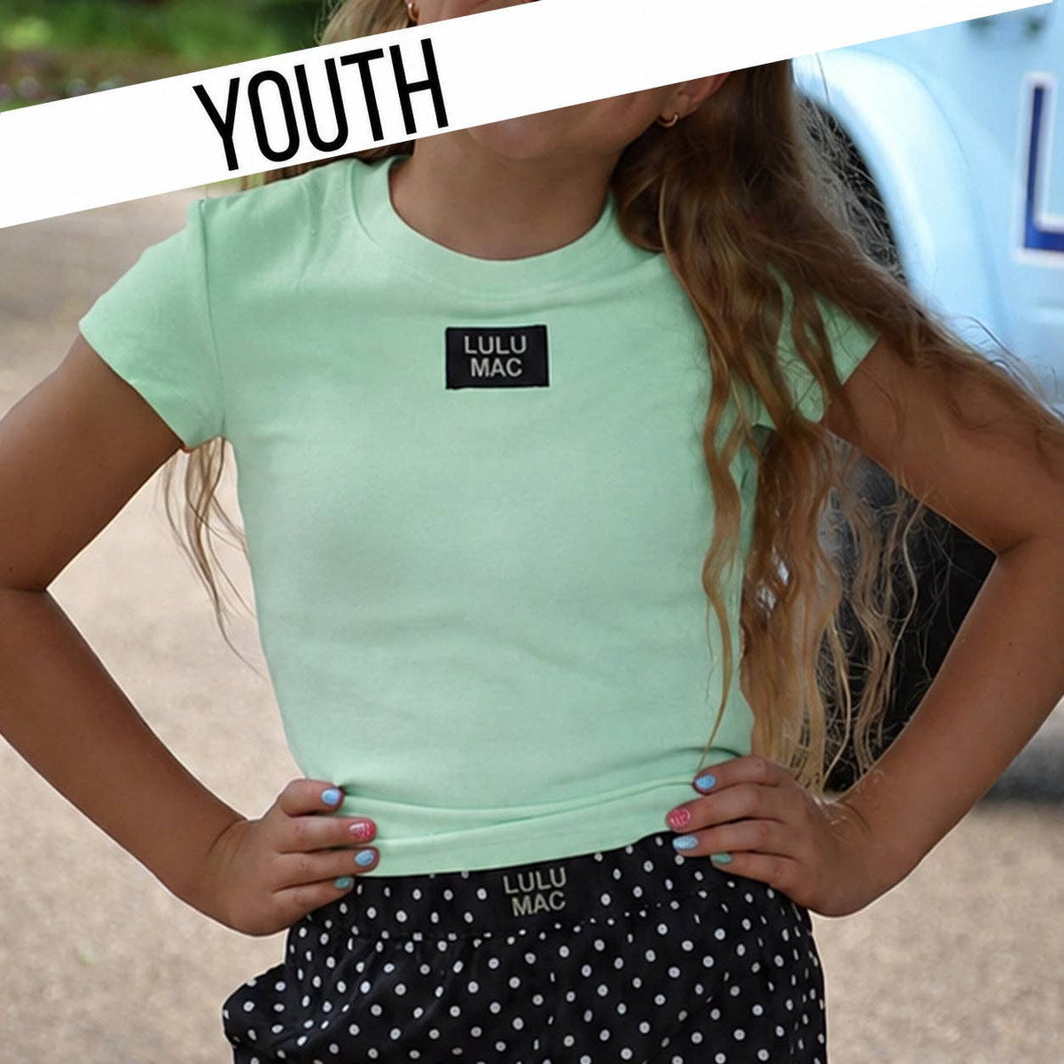 (Girls)Kids Baby Doll Top - Mint