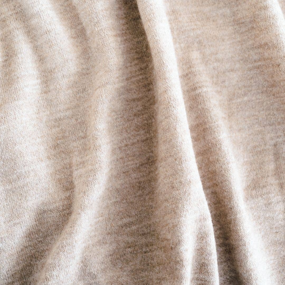 Quarter Zip Sweater Sand