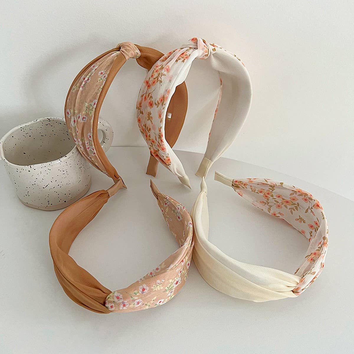 (Accessories) Elegant and Simple Floral Headands - (A-FH)