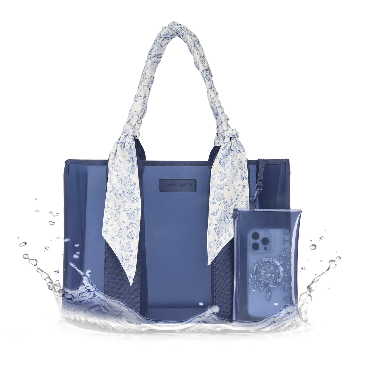 (Accessories-Bags) Case-Mate Something Navy Twilly Jelly Tote Bag (A-NTB33)