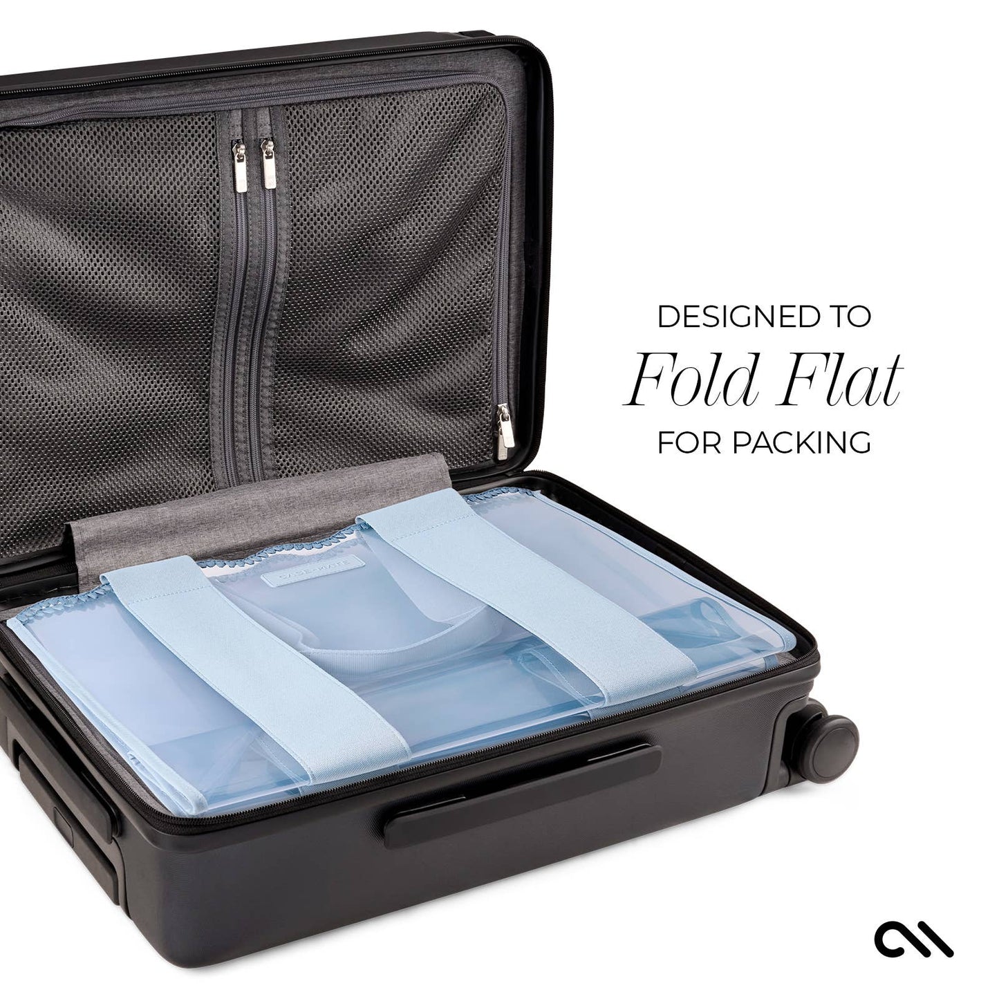 (Accessories-Bags)Case-Mate Carolina Blue Crochet Wave Jelly Tote Bag (A-CBB33)