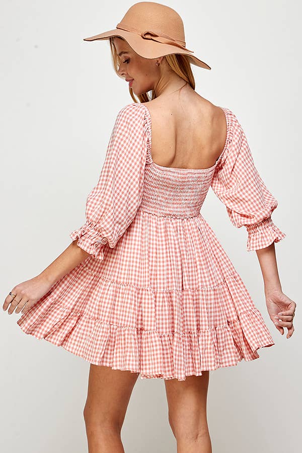 (M Dresses) Sweetheart Neckline Dress (M-SH38)