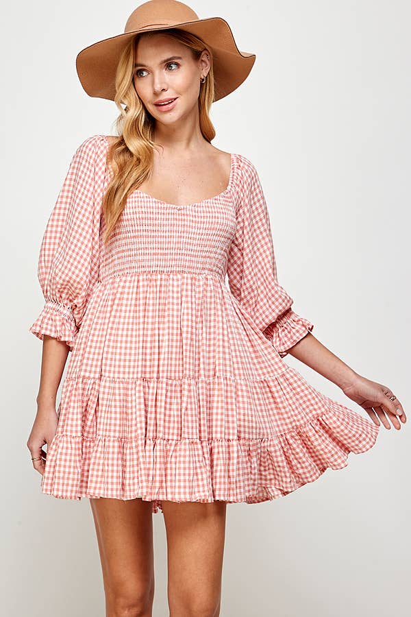 (M Dresses) Sweetheart Neckline Dress (M-SH38)