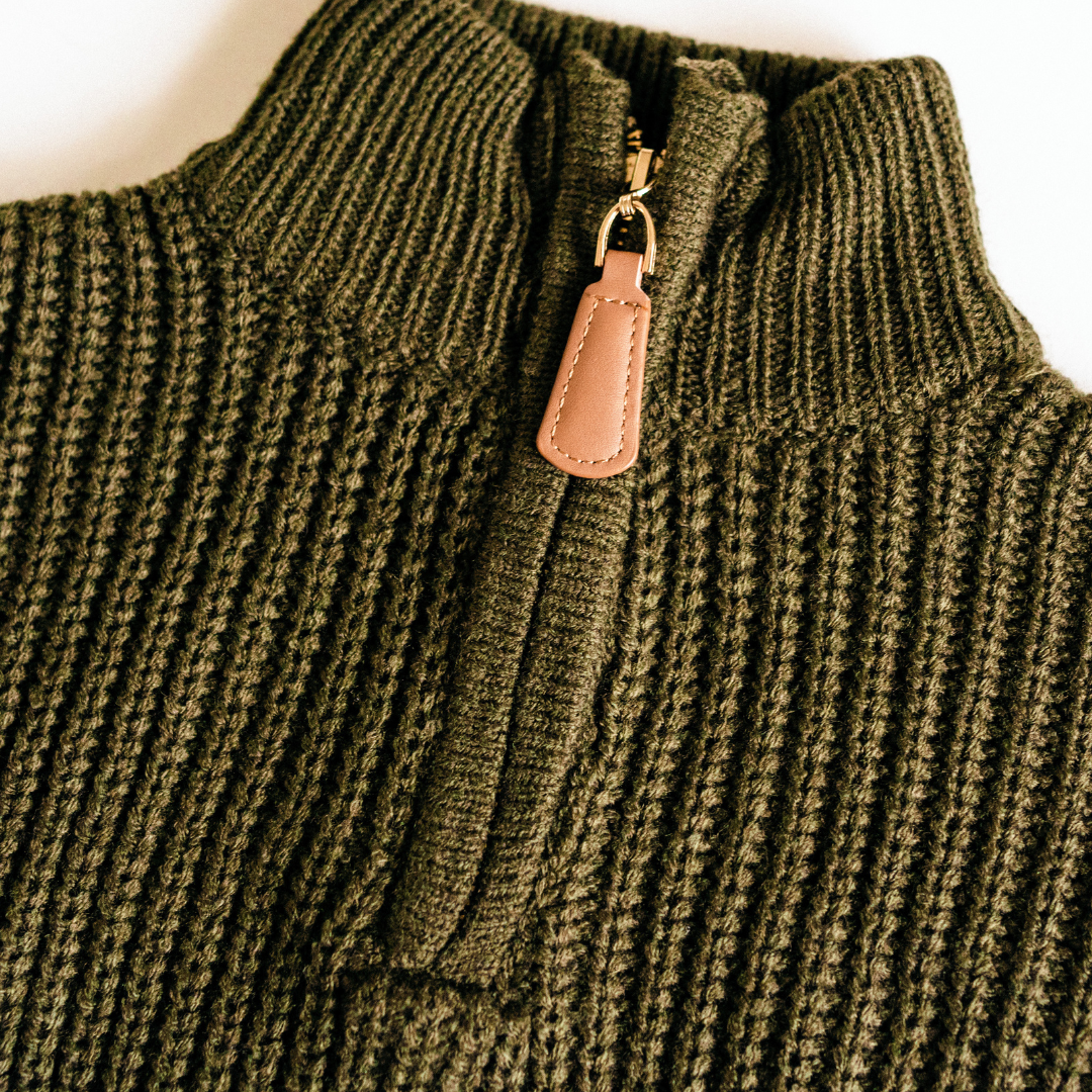 (Boys) Dark Green Sweater (B-GS48)