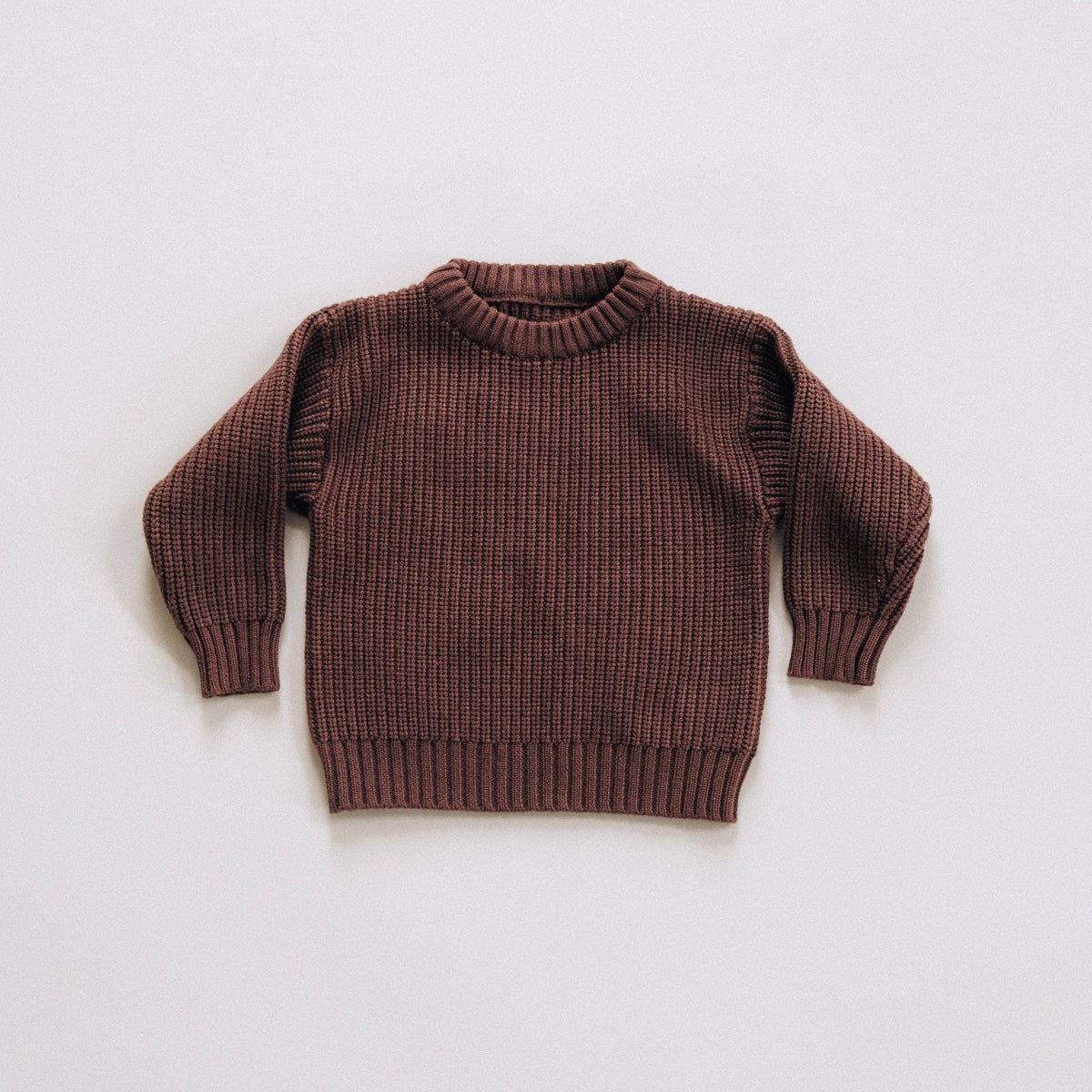 Chocolate Brown Knit Sweater (B-CBS48)