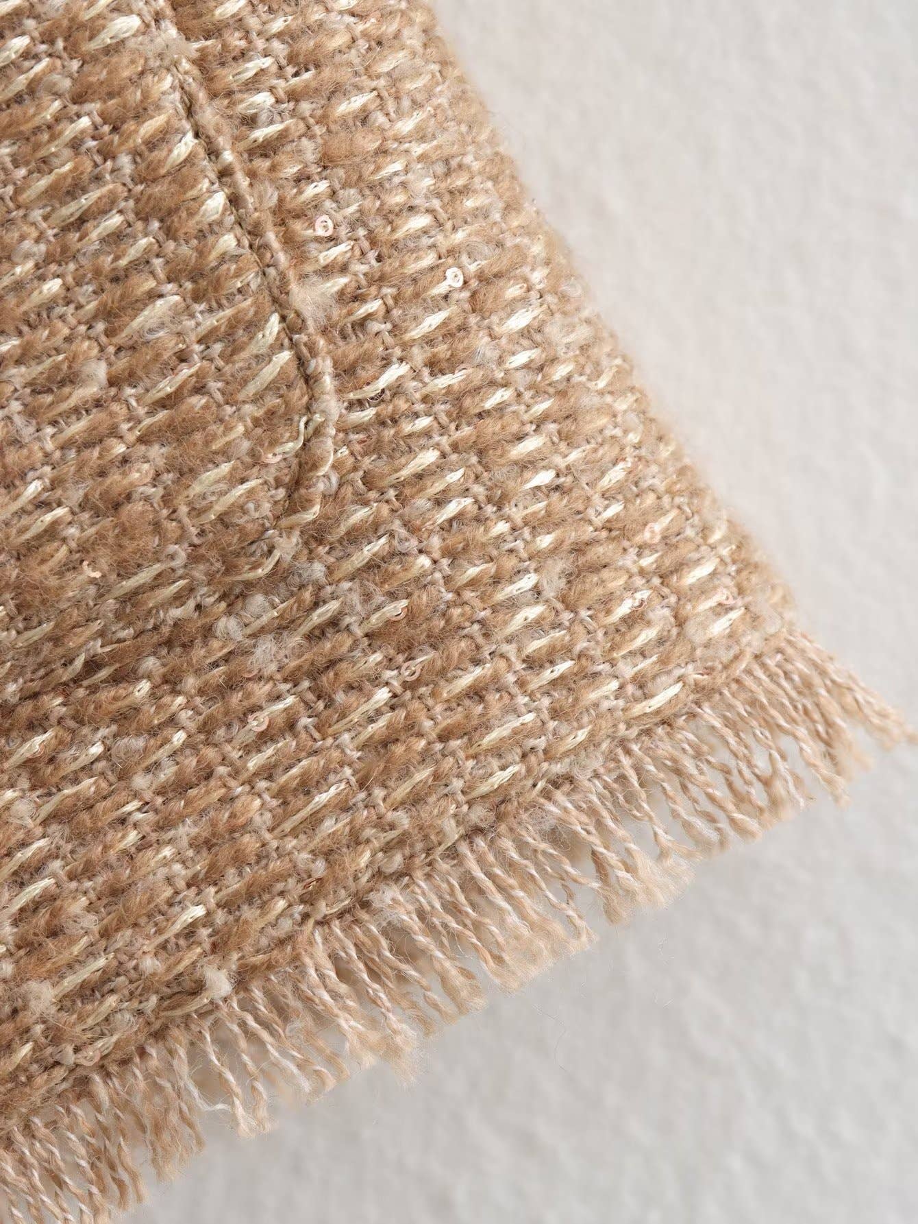 (M Jacket) Elegant Vintage Pocket Cropped Jacket (M-VPJ10)