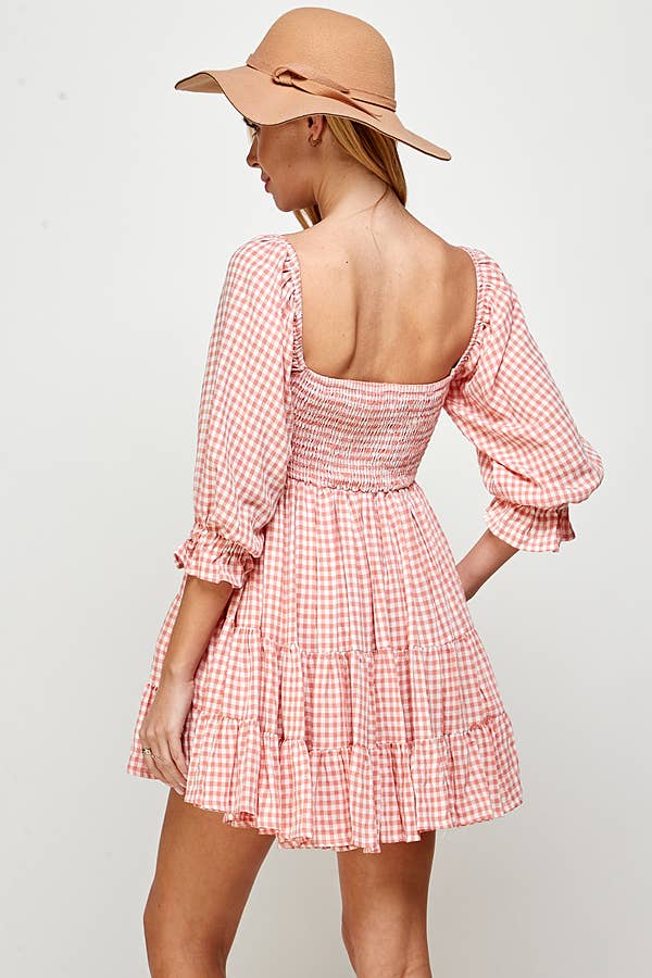 (M Dresses) Sweetheart Neckline Dress (M-SH38)