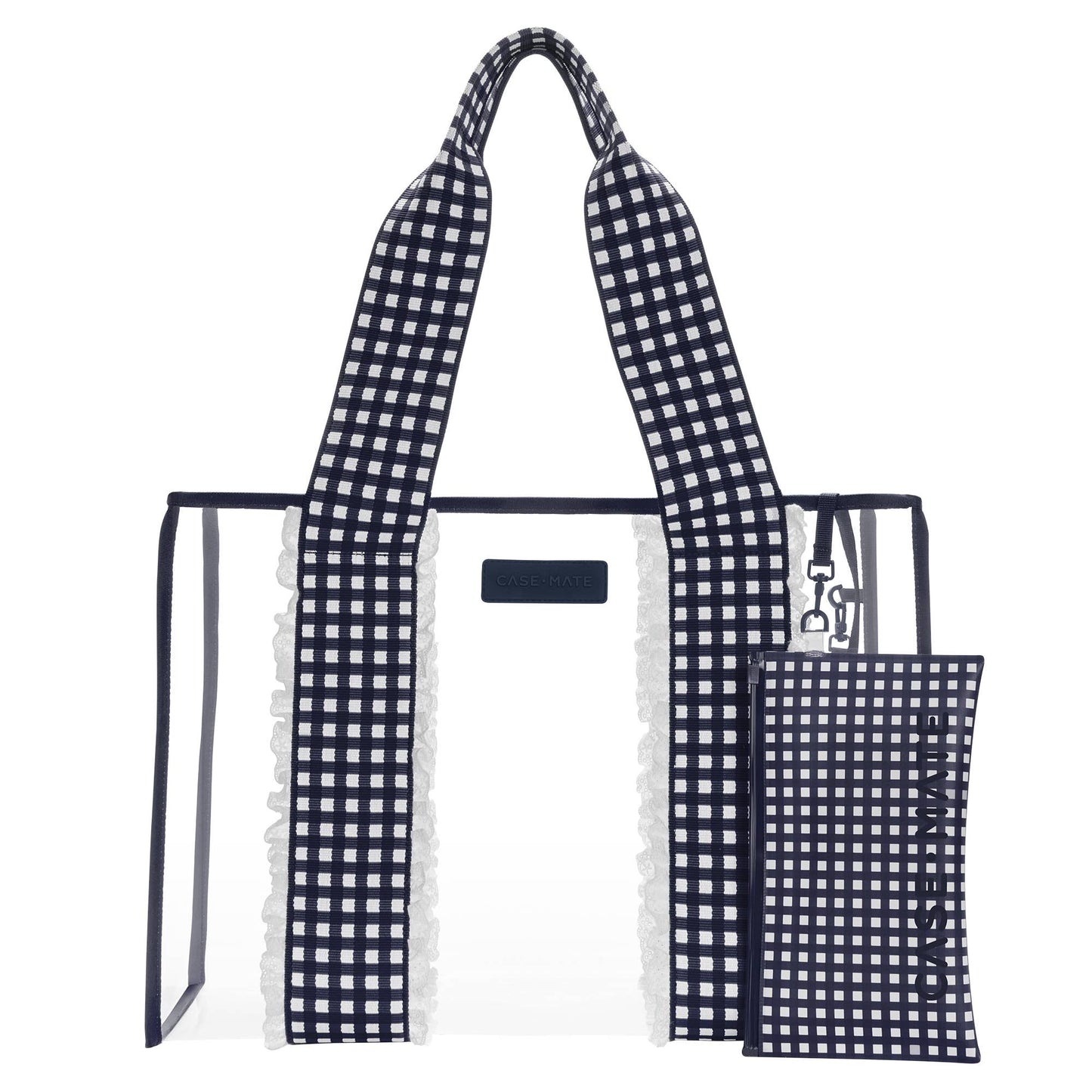 (Bags) Case-Mate Navy Gingham Jelly Tote Bag (A-NGB33)