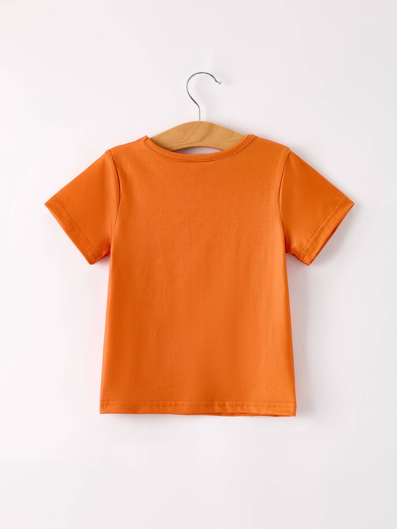 (Toddlers) Fall Thanksgiving/Halloween  Leopard T-Shirt #K-THLS