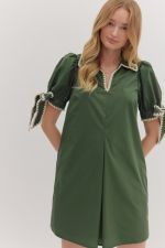 (M Dresses) Puff Sleeve Mini Dress (M-PSD20)