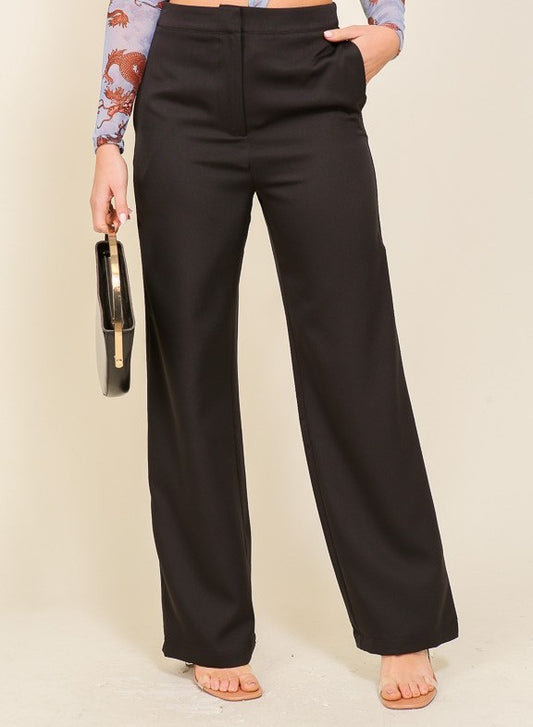 (M Pants) High Leg Slacks Waisted Wide (M-BWS23)