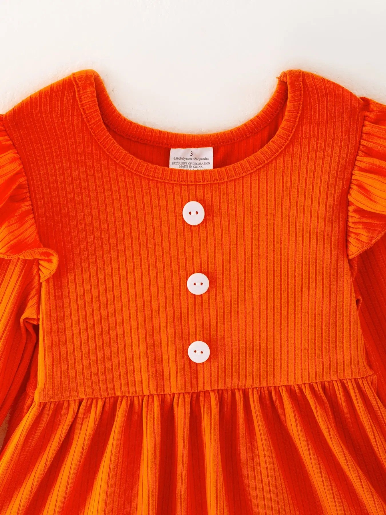 (Toddlers) Girls Fall Pumpkin Shirt / Pant Set - #GPS16