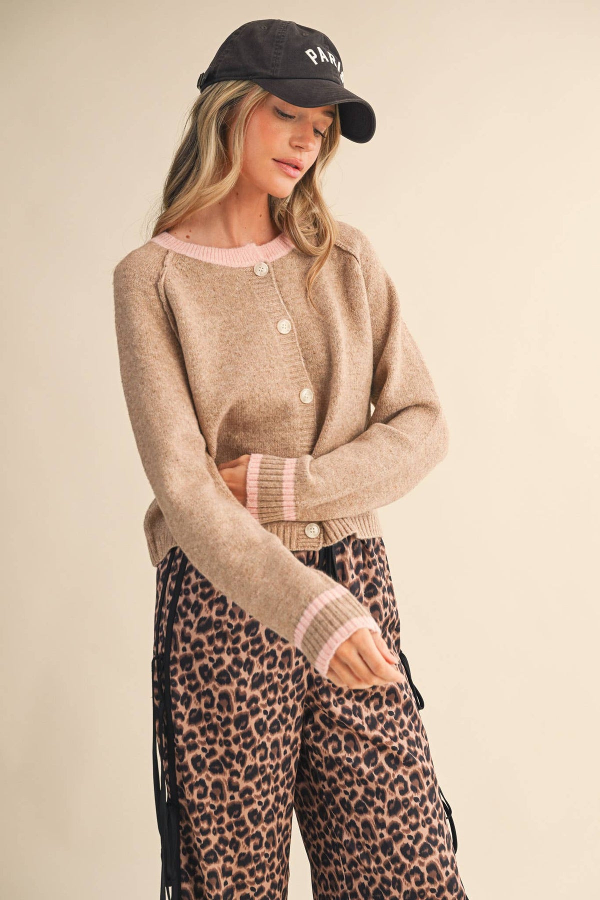 (M Tops) SWEATER CARDIGAN (M-TS21)