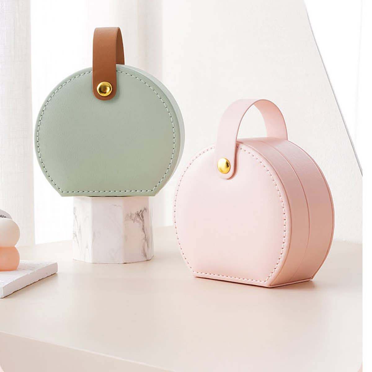 (Accessories) Creative Portable Jewelry Box -#A-JB