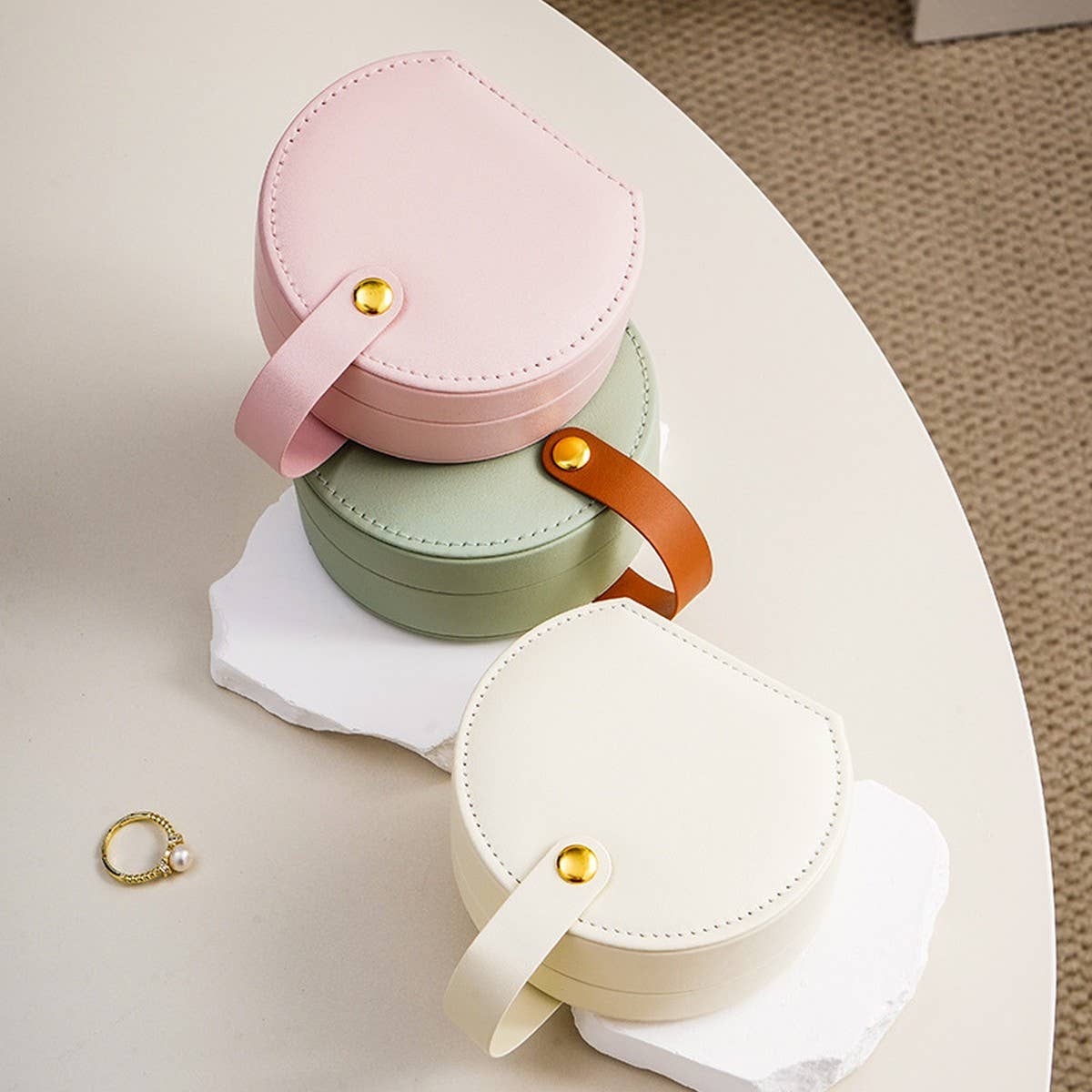 (Accessories) Creative Portable Jewelry Box -#A-JB