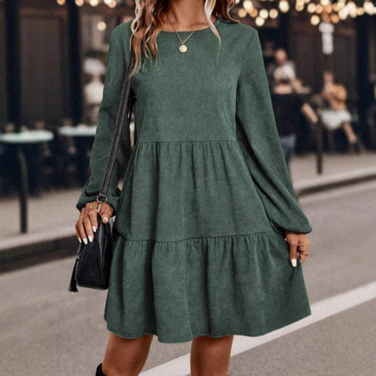 (M Dresses) Corduroy Dress (M-CD53)