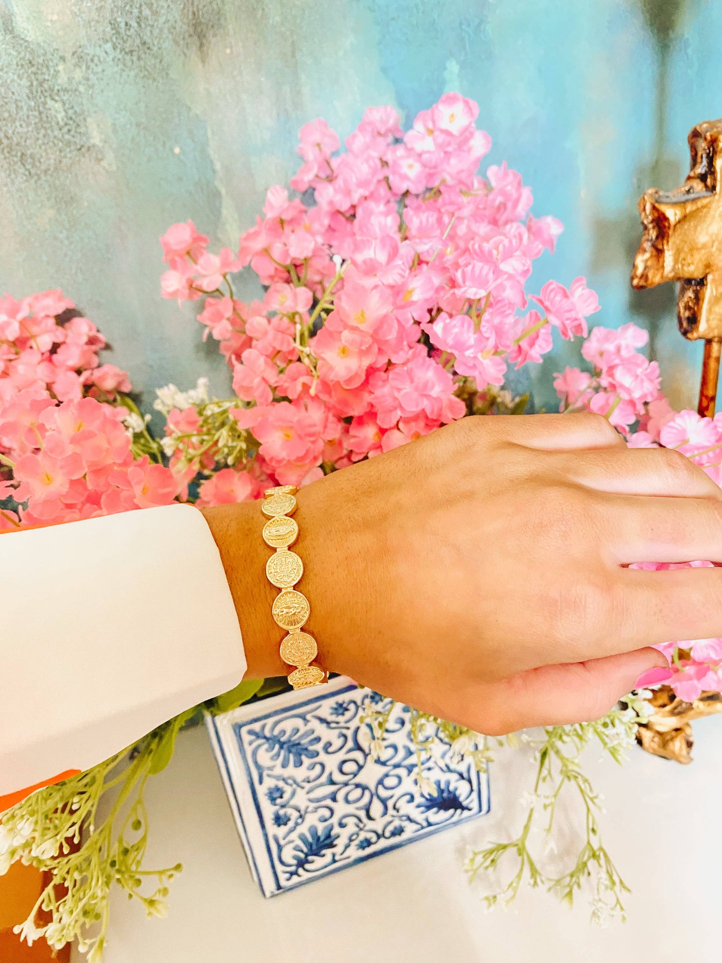 (Jewelry) Religious Bangle (A-LR46)