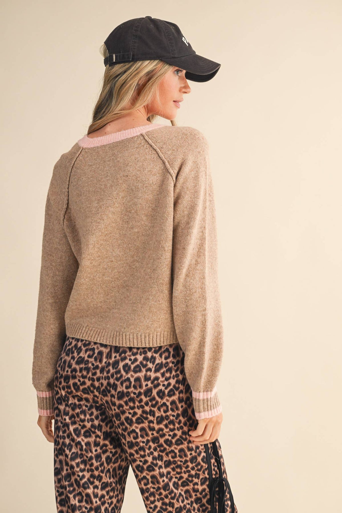 (M Tops) SWEATER CARDIGAN (M-TS21)