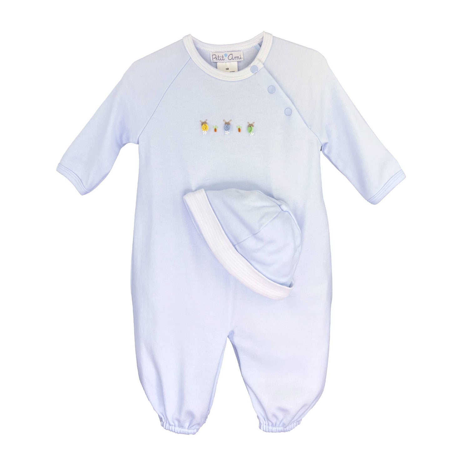 (Infants) Bullion Bunny Knit Convertible Bag   #K-BC03