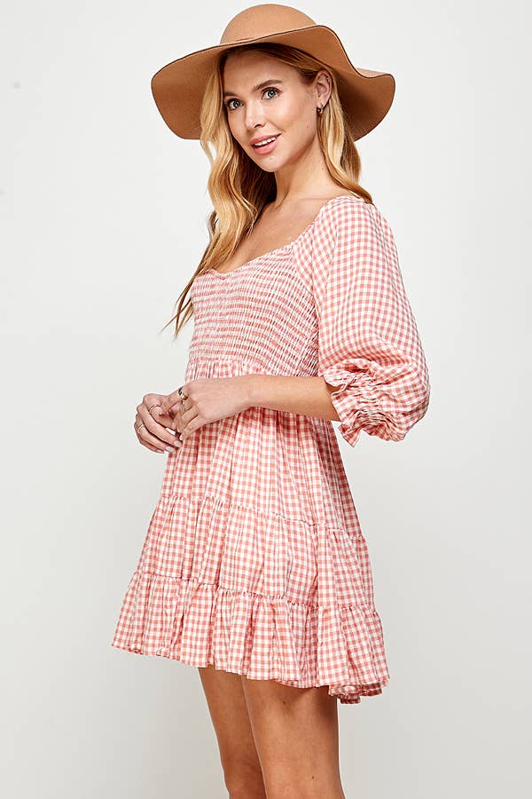 (M Dresses) Sweetheart Neckline Dress (M-SH38)