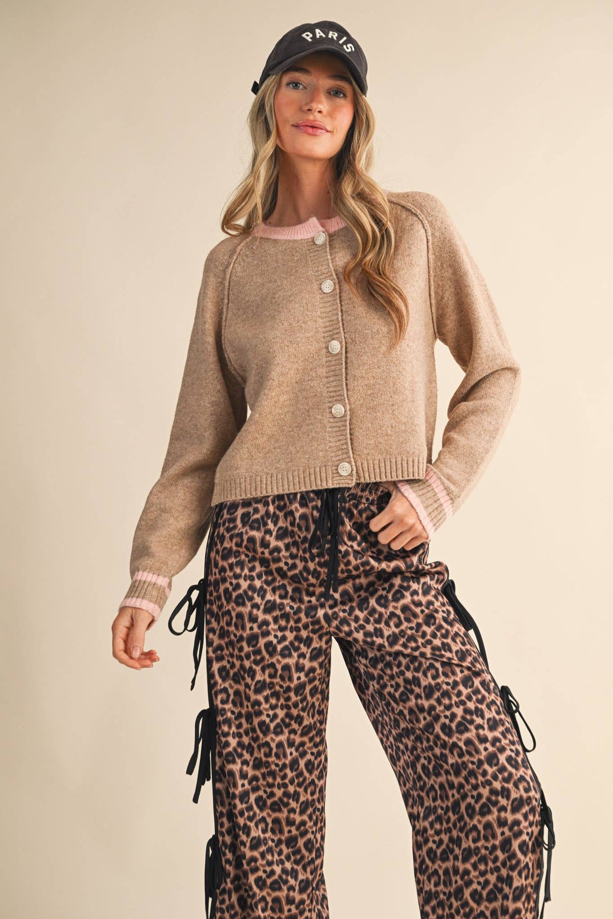 (M Tops) SWEATER CARDIGAN (M-TS21)