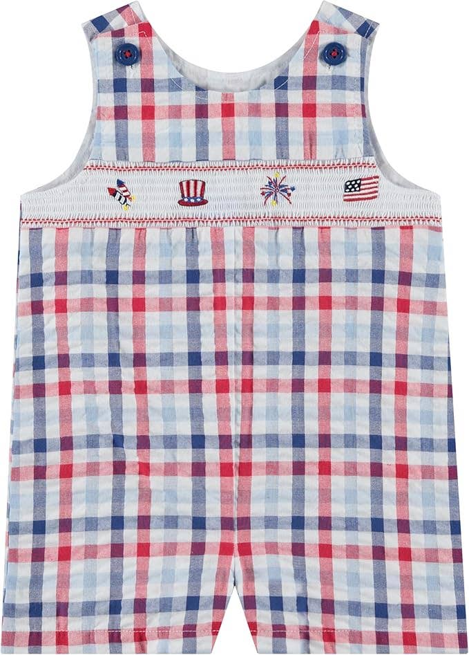 (Boys) Smocked Shortall (K-RBS36)