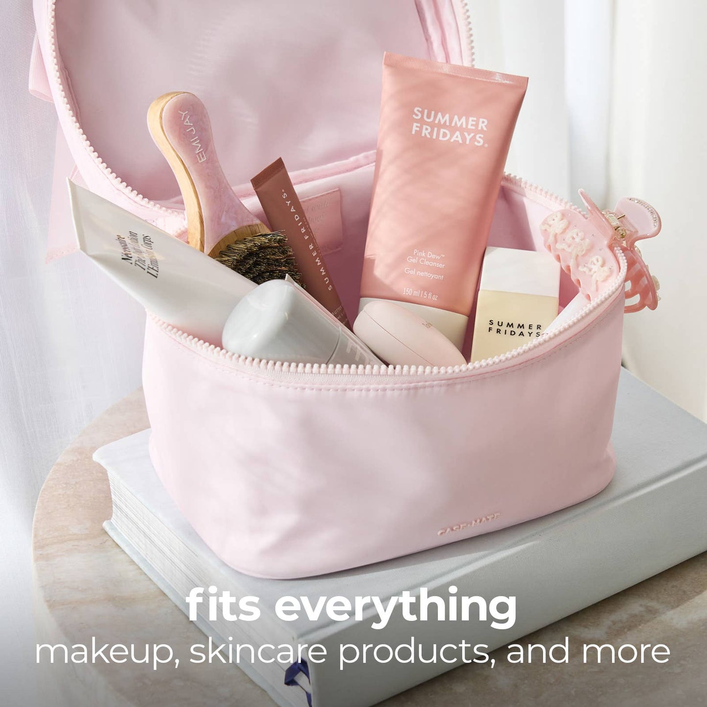 (Bags) Case-Mate Ballet Pink Makeup Train Case (A-TC33)