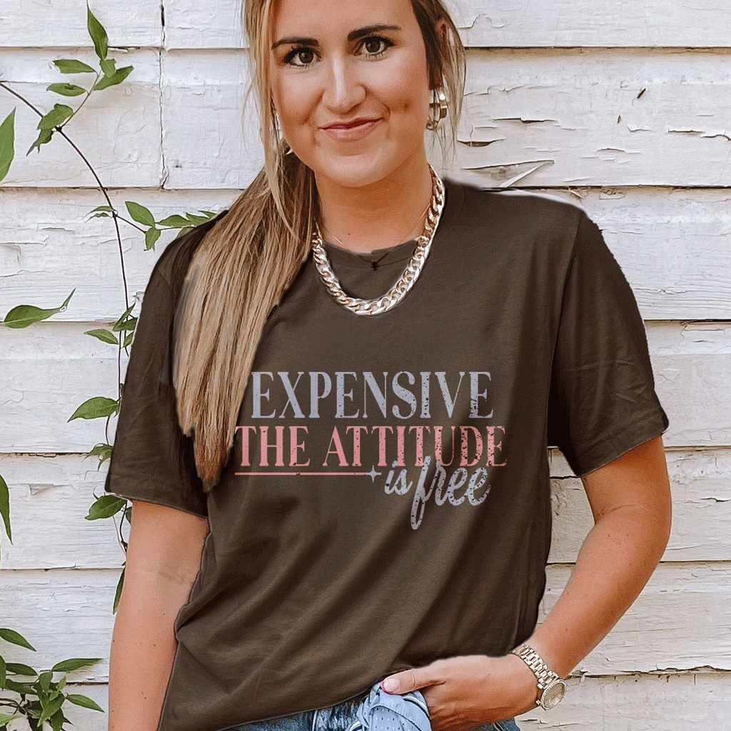 (M Tops) Lulu Mac Expensive Attitude Tee (M-BTLM44)