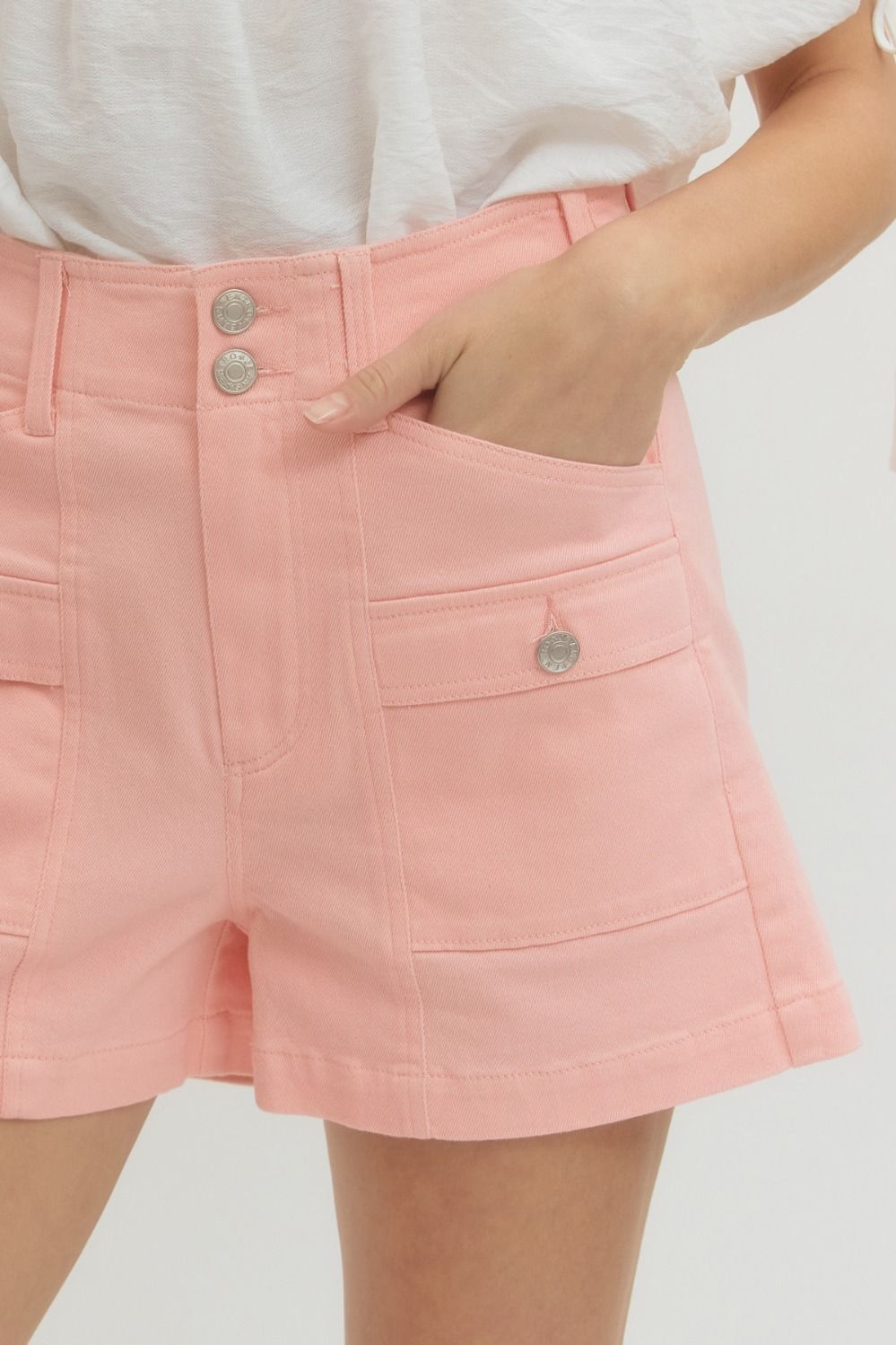 (M Shorts) Front Patch Pocket Shorts (M-PS30)