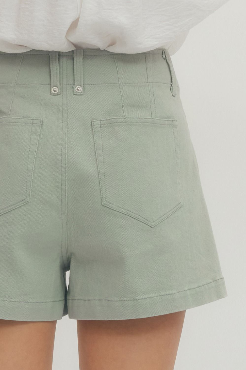 (M Shorts) Front Patch Pocket Shorts (M-SS30)